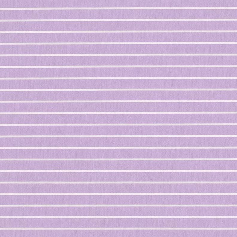 Stretchtyg med tvärränder, elastiskt på längden – pastellviolett,  image number 1