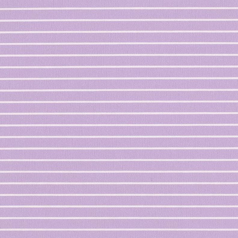 Stretchtyg med tvärränder, elastiskt på längden – pastellviolett, image number 1