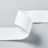 Mjukt gummiband [3 m | 40 mm] – vit,  thumbnail number 2