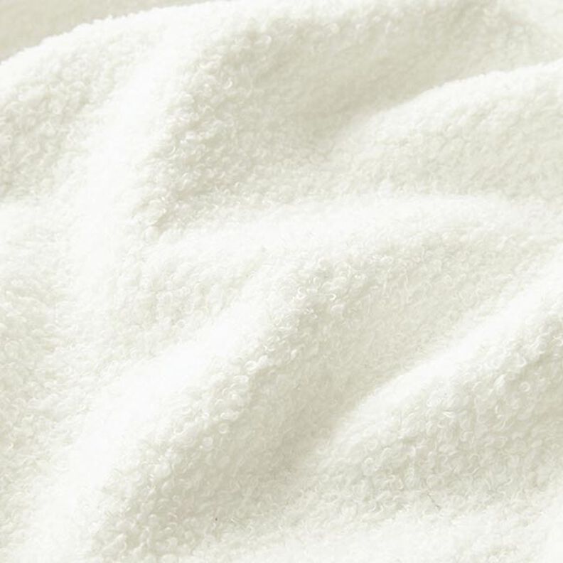 Stoppningstyg Bouclé – vit,  image number 2