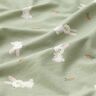 Bambus Bomullsjersey kanin och morot – gråbeige,  thumbnail number 2