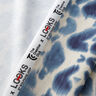 GOTS French Terry Leopardmönster i batik | TCC x LOOKS by Wolfgang Joop – lysande blå/kräm,  thumbnail number 4