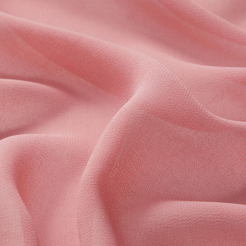 Chiffong – gammalt rosa,  image number 3