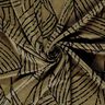 Romanitjersey abstrakta blad – mörk-oliv/svart,  thumbnail number 3