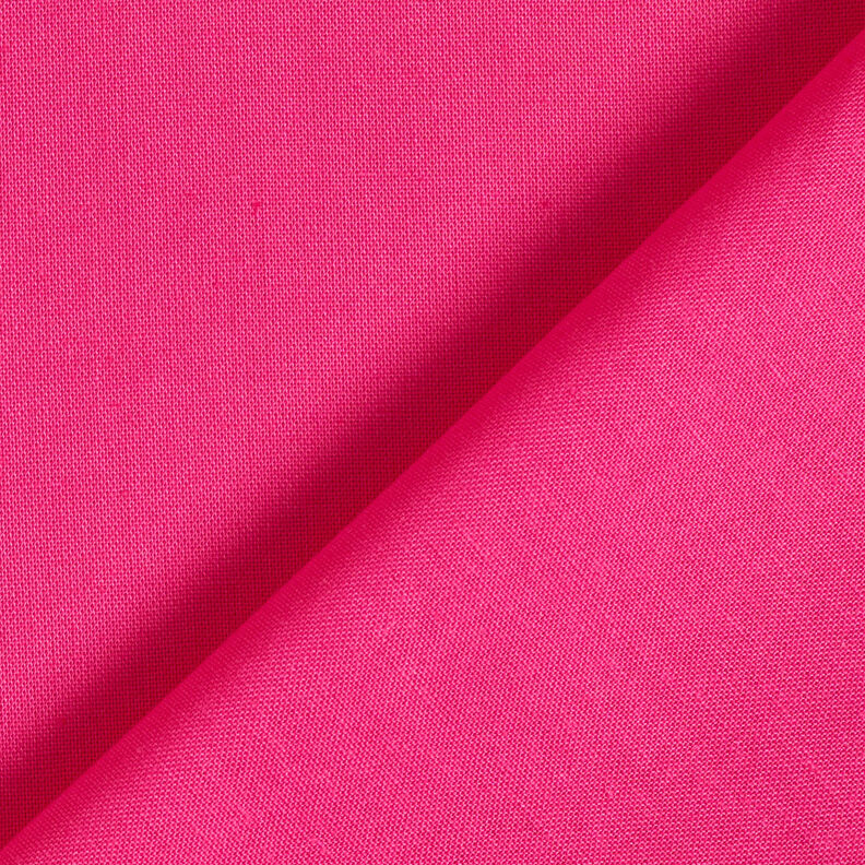 Bomullstyg Kretong Enfärgat – intensiv rosa, image number 3