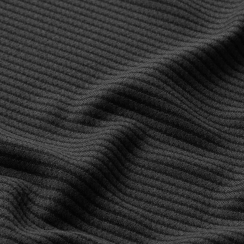 dräkttyg diagonal struktur – svart,  image number 2