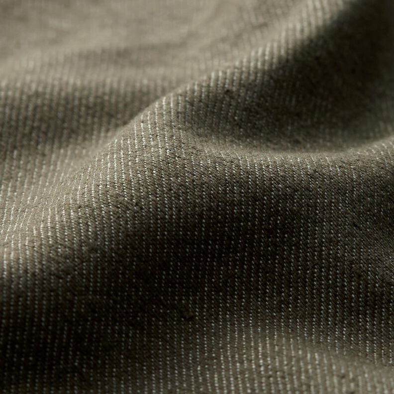 Stretch denim bomullsmix medium – stengrå,  image number 2