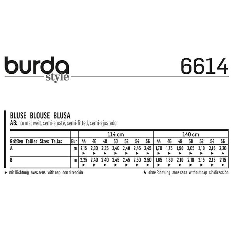 Blus, Burda 6614,  image number 6