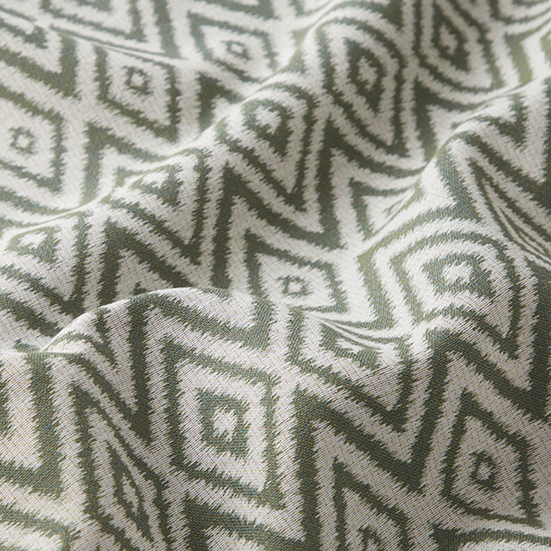 Outdoortyg jacquard Etno – oliv, image number 2