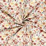 Bomullsjersey Blomsterhav – elfenbensvit/ljus gammelrosa,  thumbnail number 3