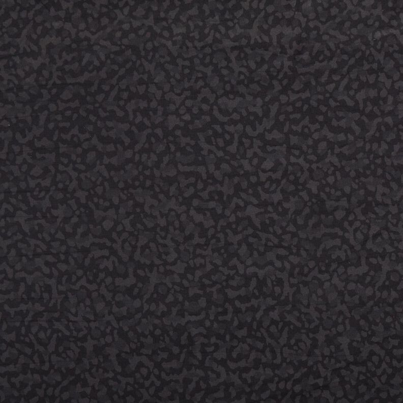 Ribbstickad jersey kamouflage – antracit, image number 1