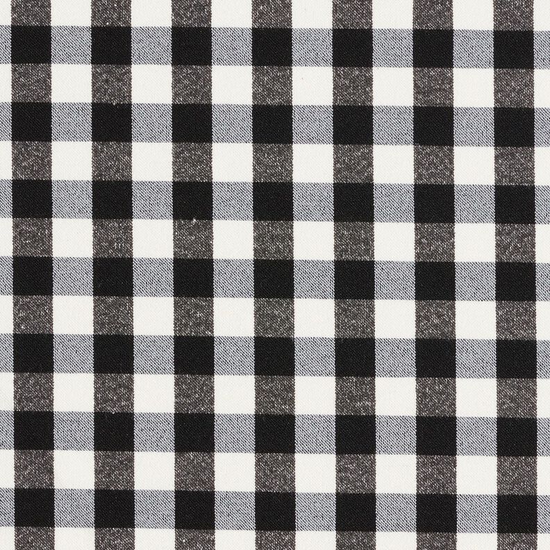 Byxstretch vichyrutigt – svart/vit,  image number 1