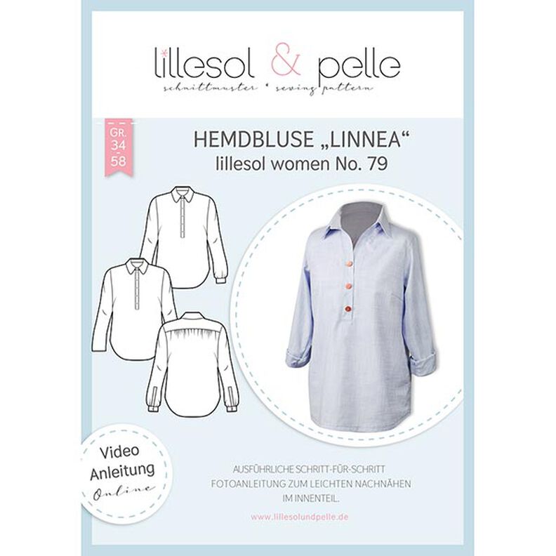Blus Linnea | Lillesol & Pelle No. 79 | 34-58,  image number 1