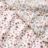 Bomullsjersey Blomsteräng med äpplen – yllevit,  thumbnail number 5
