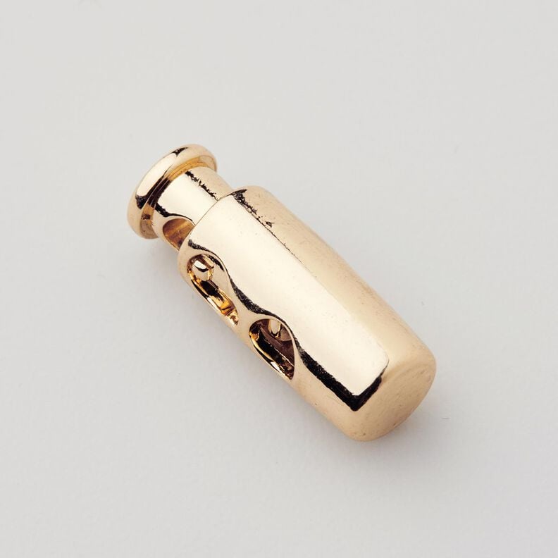 Snörstopp Metall [Öppning: 3 mm] – guldmetallic,  image number 2