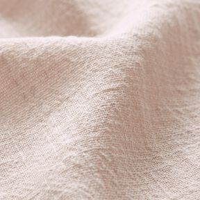 Bomullstyg med linnelook – beige, 