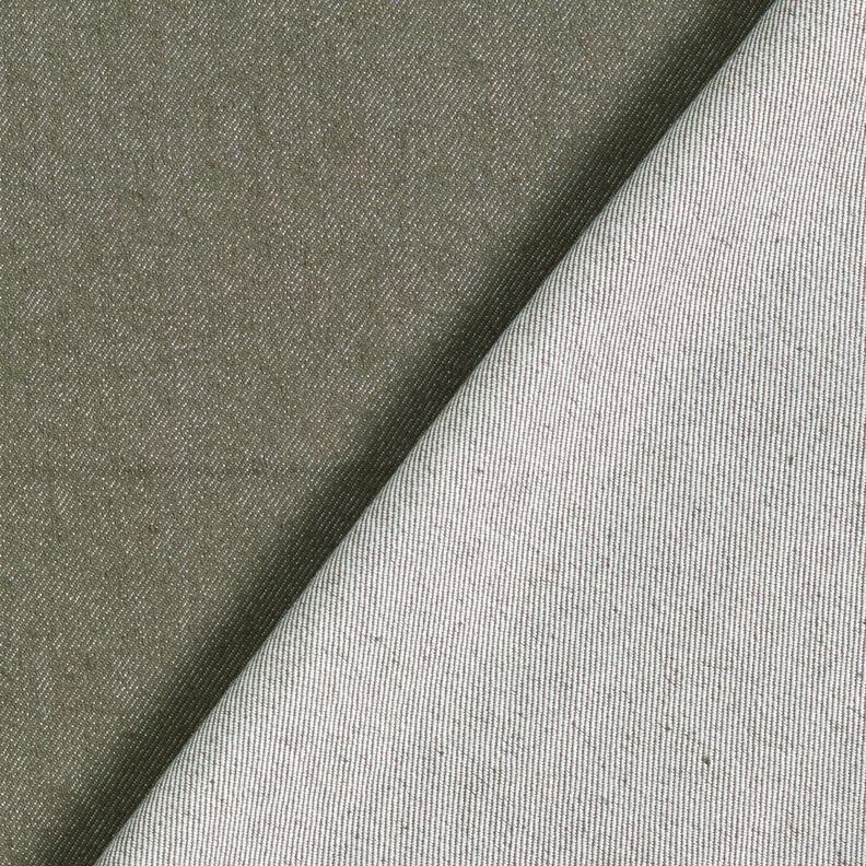 Stretch denim bomullsmix medium – stengrå,  image number 3