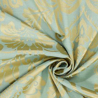 Dekorationstyg Jacquard Trento 280 cm – mint, 
