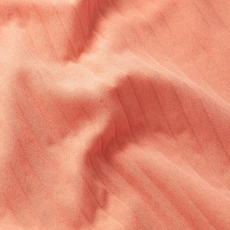 Stretchjacquard 3D-ränder | Fibre Mood – lax, image number 2