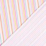 Bomullsjersey pastellränder – yllevit/pastellviolett,  thumbnail number 4