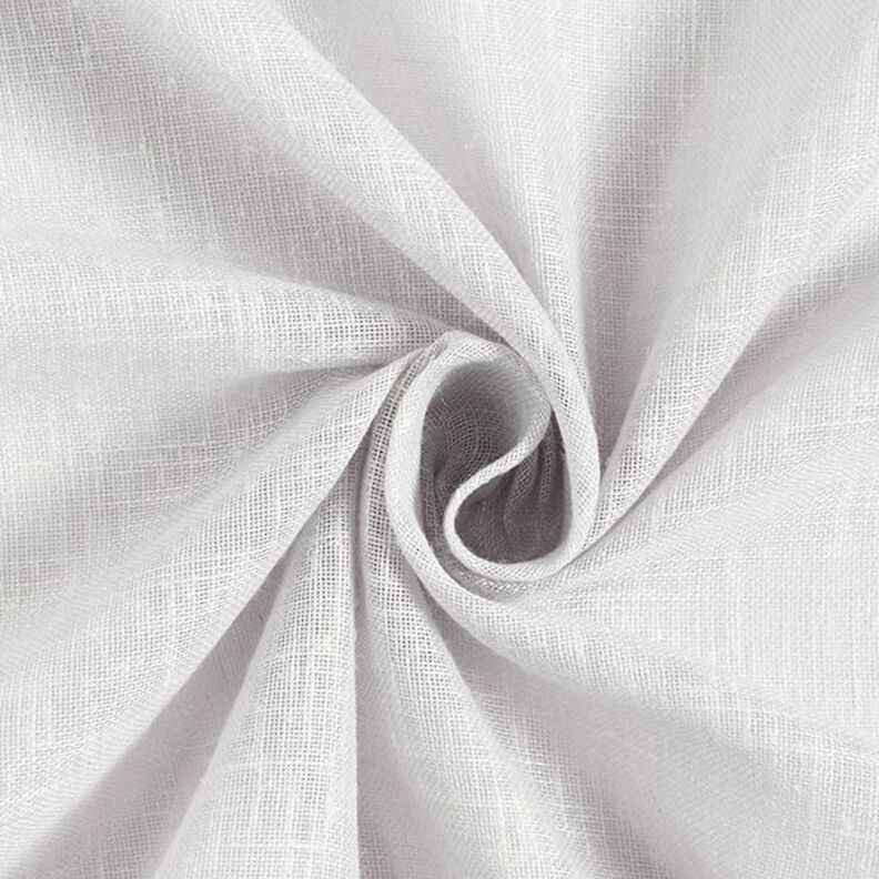 Gardintyg voile linnelook 300 cm – silvergrå,  image number 1