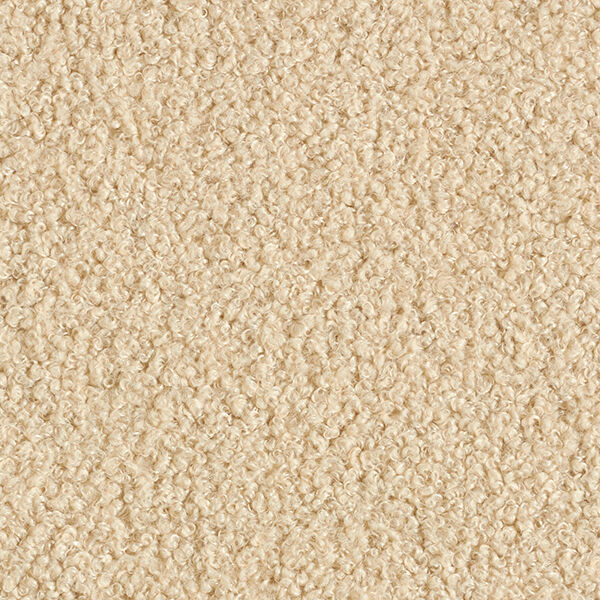Dekorationstyg teddy – mörkbeige,  image number 1