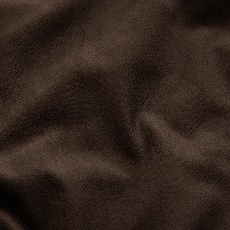 Stretchsammet Fin manchester enfärgad – svartbrunt,  image number 2
