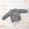 Sweatshirt Glitter – grått,  thumbnail number 7