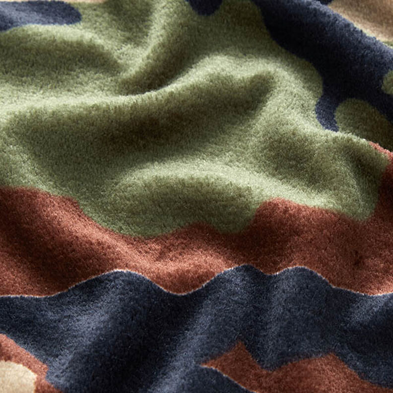 Mysfleece kamouflage – ljus gråbrun/mörkgrön,  image number 2