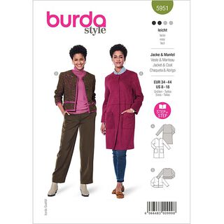 Jacka | Kappa | Burda 5951 | 34-44, 