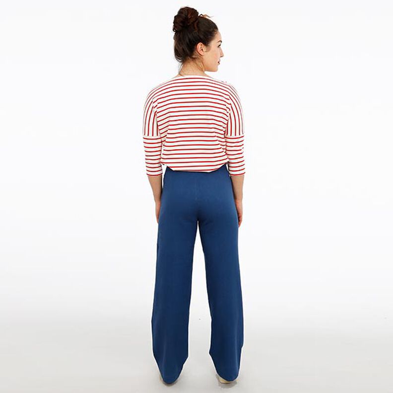 FRAU ELENA - enkla byxor med raka ben, Studio Schnittreif | XS - XXL,  image number 4