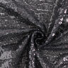 mikro-paljett-tyg enfärgat – svart,  thumbnail number 4