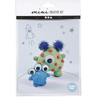 Mini kreativ-set Modellera - Aliens, 