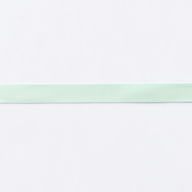 Satinband [9 mm] – ljus mint,  image number 1
