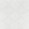 Dekorationstyg Jacquard dekorativa romber 275 cm – vit,  thumbnail number 1