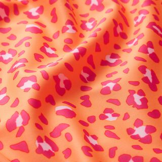 Baddräktstyg med leopardmönster – persikofärgad/intensiv rosa, 