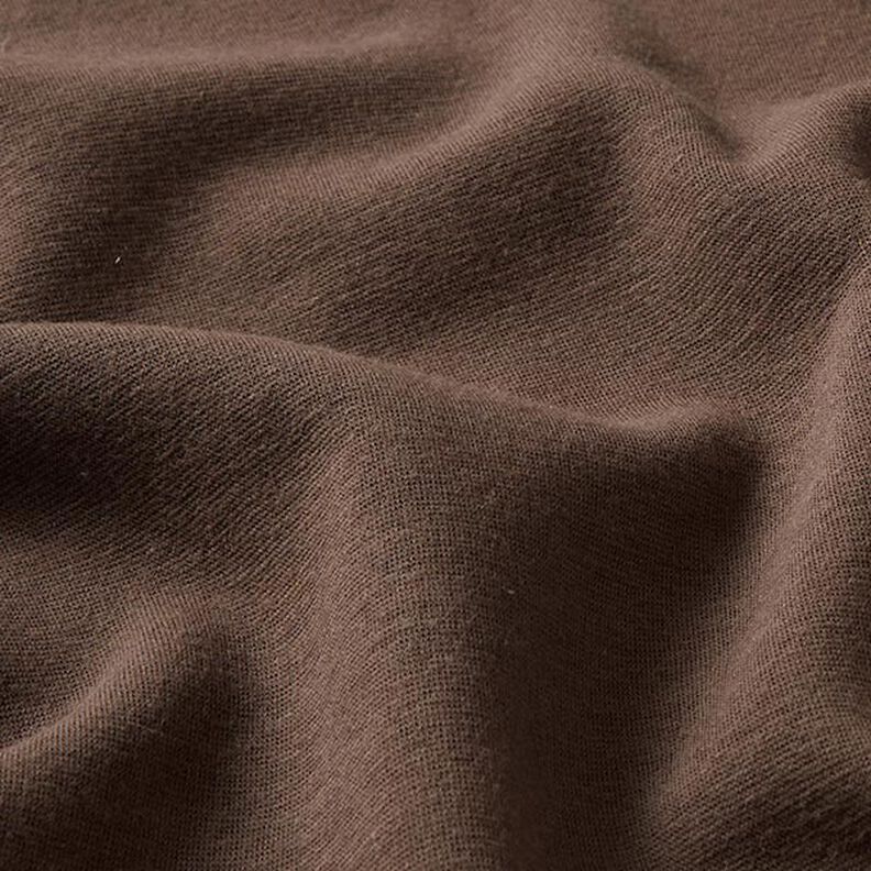 Alpfleece Mjuk sweat Enfärgat – mellanbrunt,  image number 3