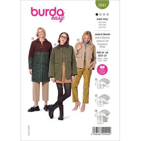 Jacka & Kappa | Burda 5941 | 34-48, 