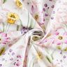 Bomullstyg Poplin påskliljor – elfenbensvit/ljus gammelrosa,  thumbnail number 3