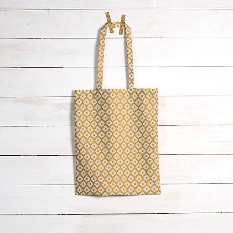 Outdoortyg jacquard Romber – senap,  image number 7