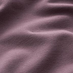Lätt french terry enfärgad – aubergine, 