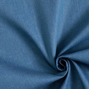 Denim bomullsmix medium – jeansblå, 