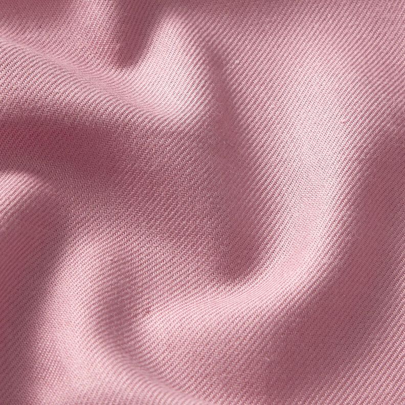 blustyg bomullsviskos-mix enfärgad – gammalt rosa, image number 2