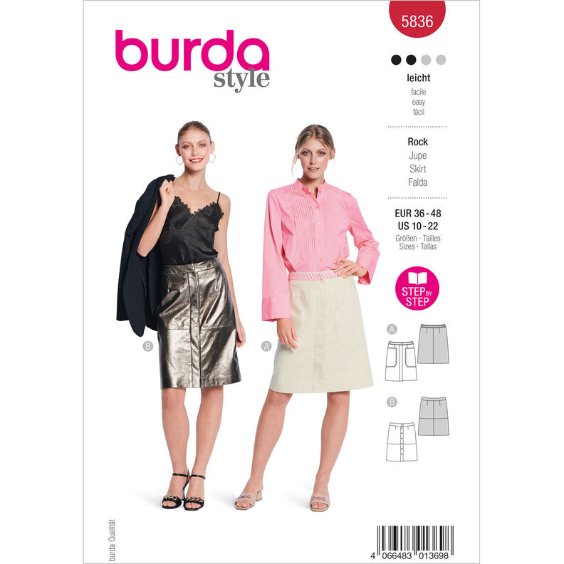 Kjol | Burda 5836 | 36-48,  image number 1