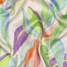 Bomullssatin Blad digitaltryck | Poppy Fabrics – kräm/ljusgrön,  thumbnail number 2