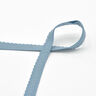 Elastisk kantband spets [20 mm] – ljus jeansblå,  thumbnail number 1