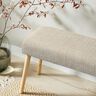 Stoppningstyg Chenille Enfärgat – ljus gråbrun,  thumbnail number 5