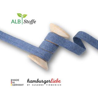 GOTS Ekologisk hoodie snodd CORD ME uni [12 mm] | Albstoffe | Hamburger Liebe, 