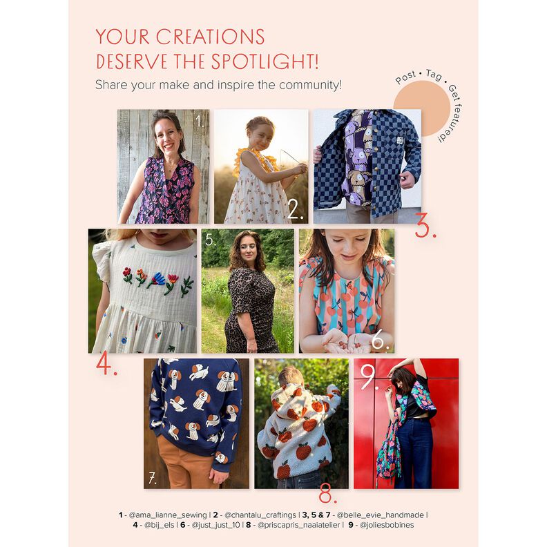 Poppy Tidning 26 | Poppy Fabrics &ndash; kr&auml;m,  image number 5