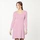 Bomullsjersey medium enfärgad – rosa,  thumbnail number 6